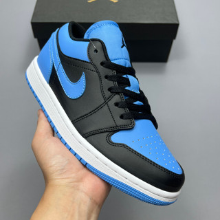 Wmns Air Jordan 1 Low GS รองเท้ากีฬา รองเท้าบาสเก็ตบอล สไตล์เรโทร  553558-041