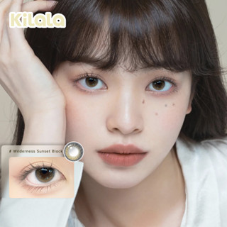 คอนแทคเลนส์ สีดำ /ฟ้า Kilala  [14.2]  บิ๊กอาย รายวัน (10 เลนส์ /5 คู่)  Black /Blue  Daily Contact Lenses