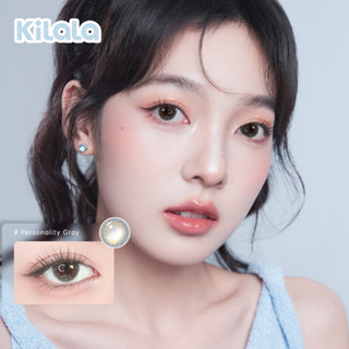 คอนแทคเลนส์ราย 6เดือน Grey /Black Kilala Half-Yearly Contact lens   (2 เลนส์ /1 คู่)