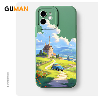 Guman เคสไอโฟน เคสซิลิโคนนุ่มกันกระแทกน่ารักตลก เคสโทรศัพท์ Compatible for iPhone 14 13 12 11 Pro Max SE 2020 X XR XS 8 7 6 6S Plus พลัส XYB2168