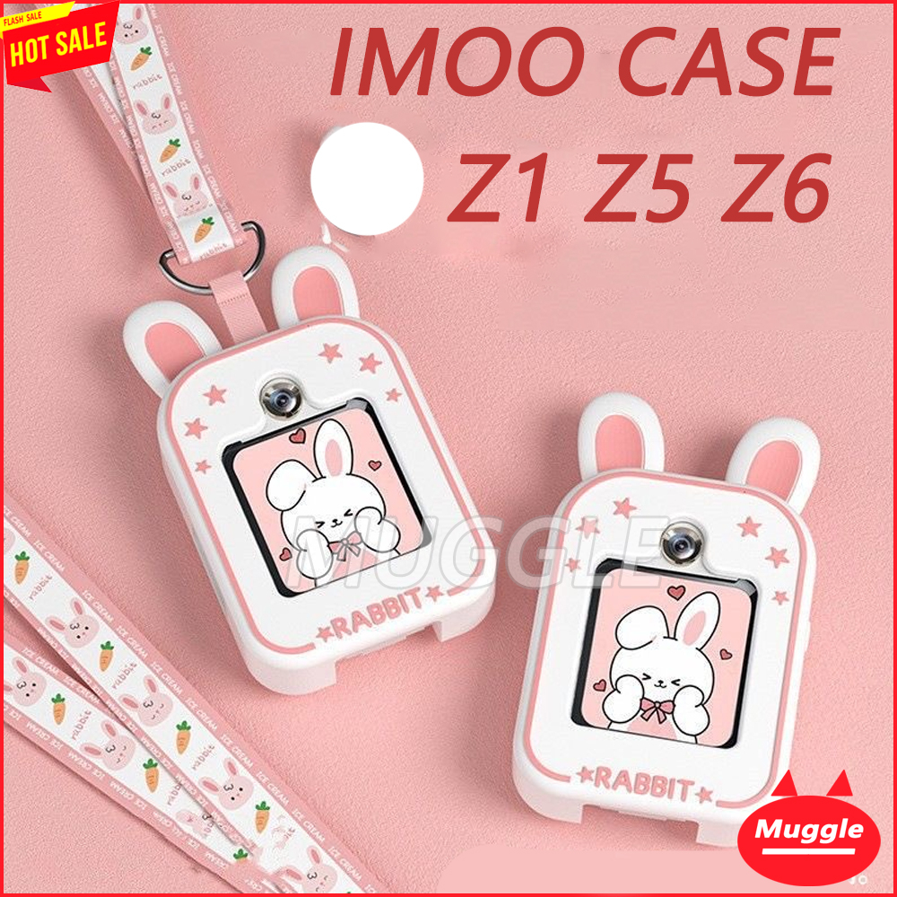 🔥🔥Imoo watch Z1 เคสซิลิโคน พร้อมสายคล้อง เคส Imoo  Z1 Z6 Z5 Imoo z2 สําหรับ Imoo Z6 Z1
