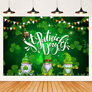 5x3 ฟุต St. Patricks Day แบนเนอร์พื้นหลัง อุปกรณ์ประกอบฉากถ่ายภาพ สําหรับปาร์ตี้ เทศกาล