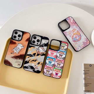 Casetify เคสโทรศัพท์มือถือ ป้องกันกล้อง ลายเสือ สําหรับ iPhone 14 13 12 11 Pro Max