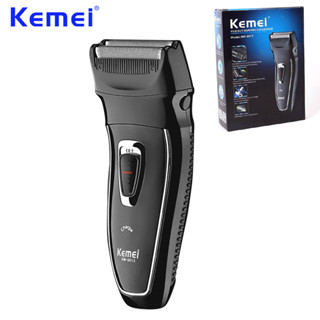 Kemei เครื่องโกนหนวดไฟฟ้า แบบชาร์จไฟ 2 หัว KM-8013