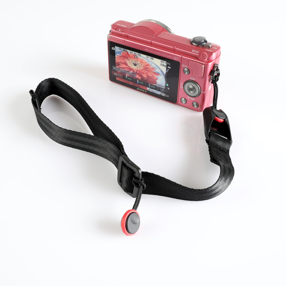 สลิงเชื่อมต่อที่วางจําหน่ายอย่างรวดเร็วสําหรับกล้องโทรทรรศน์ DSLR เอสแอลอาร์ กล้องดิจิตอลปรับมัลติฟังก์ชั่มือข้อมือสายคล้องคอโทรศัพท์มื