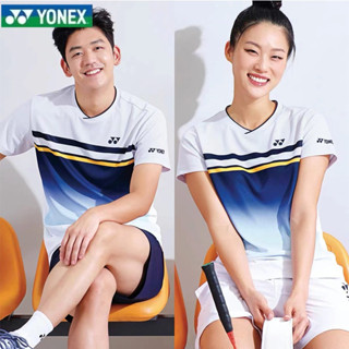 Yonex ชุดวอลเลย์บอล แขนสั้น ดูดซับเหงื่อ แห้งเร็ว สไตล์เกาหลีใต้ เหมาะกับฤดูร้อน สําหรับเด็กผู้ชาย และผู้หญิง 2023