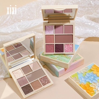 Xixi อายแชโดว์พาเลท 8 สี สําหรับแต่งหน้า