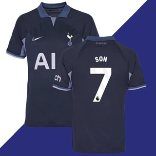 เสื้อกีฬาแขนสั้น ลายทีมชาติฟุตบอล Tottenham Hotspur 2023-24 ชุดเหย้า