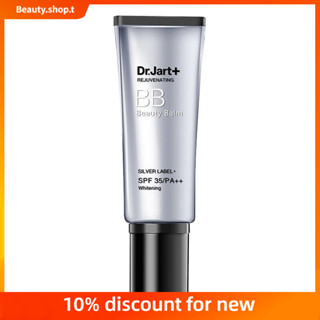 【 Beauty Shop 】 [Free Shipping] Dr.jart+ บีบีครีม หลอดสีเงิน 40 มล.Dr.jart+ BB cream, silver tube, 40 ml.