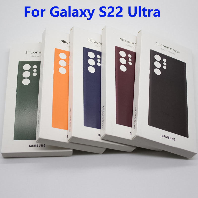 เคสซิลิโคนนิ่ม คุณภาพสูง สําหรับ Samsung Galaxy S22 Ultra Galaxy S22Ultra