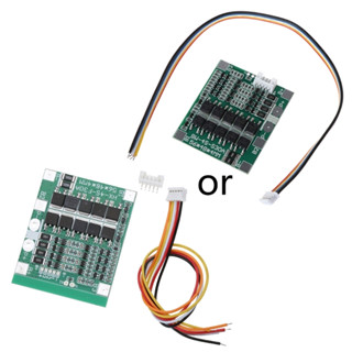 2J`4S 30A 12.8V w / Balance 3.2V LiFePo4 LiFe 18650 แบตเตอรี่ BMS Protection PCB Board