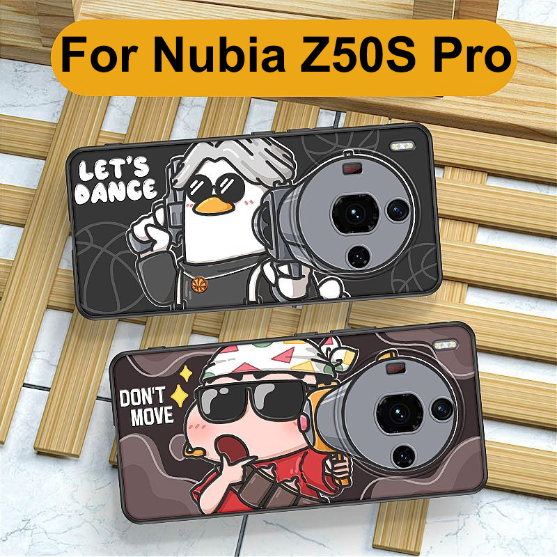 สําหรับ Nubia Z50S Pro กรณีซิลิโคนป้องกันโทรศัพท์สําหรับ Nubia Z50SPro กันกระแทก Capa สําหรับ Z50 S 