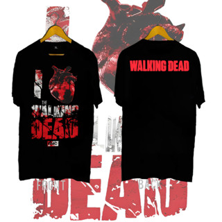 newtrend0.th เสื้อยืดแขนสั้นลําลอง ทรงหลวม พิมพ์ลาย The Walking Dead น่ารัก พลัสไซซ์ แฟชั่นสําหรับผู้ชาย และผู้หญิง