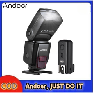 Andoer Ad560 Iv 2.4G ไฟแฟลชกล้องไร้สายสําหรับกล้อง Dslr