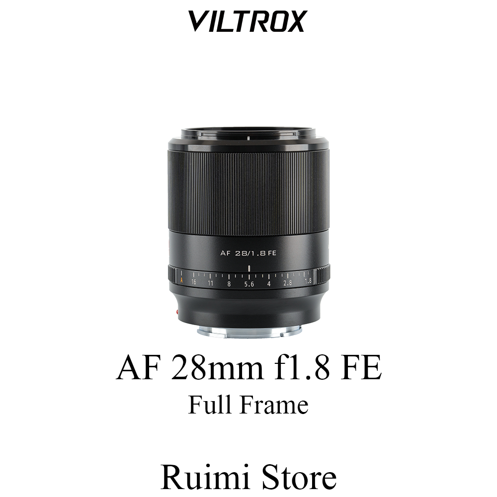 Viltrox 28 มม. F1.8  ฟูลเฟรม ออโต้โฟกัส มุมกว้าง Lens สําหรับ  Mount กล้องมิเรอร์เลส A7 A7C A7R A7SI