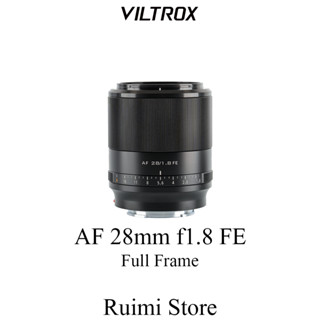 Viltrox 28 มม. F1.8  ฟูลเฟรม ออโต้โฟกัส มุมกว้าง Lens สําหรับ Sony Mount กล้องมิเรอร์เลส A7 A7C A7R A7SIII A7M3 A73 28mm f1.8