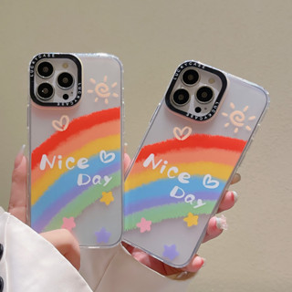 เคสป้องกันโทรศัพท์มือถือ ลายกิ้งก่า สีรุ้ง กันกระแทก สําหรับ iPhone 14promax 14 13 12 12promax 11 11pro x