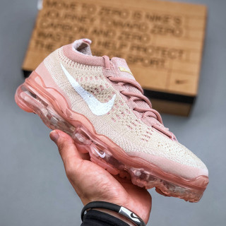 รองเท้าวิ่งลําลอง Air Vapormax 2023 Flyknit สีชมพู สีน้ําตาล DV6840-101