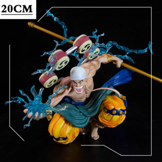 โมเดลฟิกเกอร์ Pvc รูปปั้นอนิเมะ One Piece God Gk Statue Enel ขนาด 20 ซม. 7.87 นิ้ว ของเล่นสําหรับเด็ก