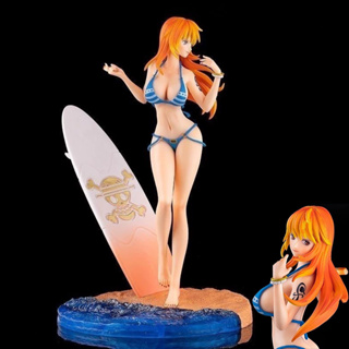 โมเดลฟิกเกอร์ Pvc รูปปั้นอนิเมะ One Piece Nami เซ็กซี่ ขนาด 33 ซม. เหมาะกับของขวัญ ของเล่นสําหรับเด็ก