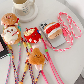 ของเล่นตุ๊กตา เคสโทรศัพท์ กระเป๋าสะพายข้าง คลิปโซ่ เหมาะสําหรับเคสโทรศัพท์ทุกรุ่น