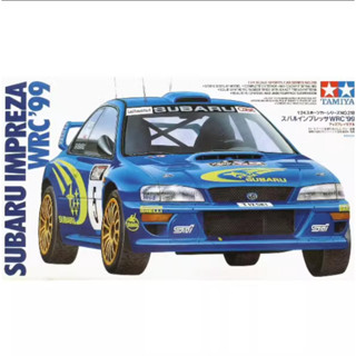 ชุดโมเดลรถยนต์ Subaru Impreza WRC 99 GC8 Burns Kankkunen Tamiya 24218 1/24