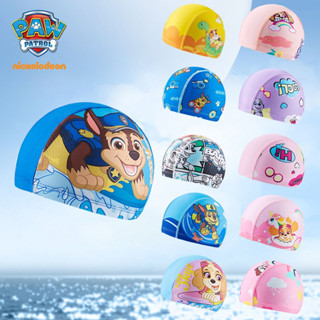 พร้อมส่ง❗ หมวกว่ายน้ำทำจากผ้าอย่างดีเกรดพรีเมี่ยม PAW Patrol หมวกว่ายน้ำเด็ก 🏊‍♀️
