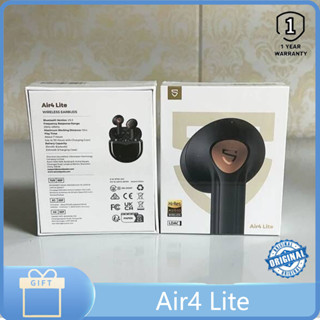 Soundpeats Air4 Lite หูฟังบลูทูธไร้สาย V5.3 Hi-Res LDAC Mtilpoint 3Mics AI ลดเสียงรบกวน 13 มม.