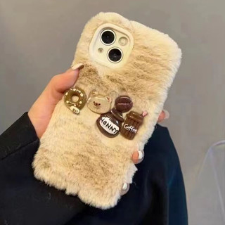 เคสโทรศัพท์มือถือ ผ้ากํามะหยี่ขนนิ่ม ลายหมี สําหรับ ONEPLUS ACE 2V 11 1+9RT 1+7Pro 1+8T 1+9Pro 1+6T 10Pro ACE Pro