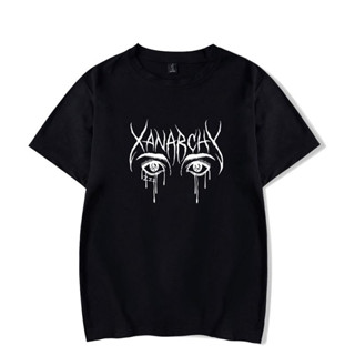 Lil XAN Xanarchy เสื้อยืดแขนสั้น ผ้าฝ้าย ทรงหลวม ขนาดใหญ่ สําหรับผู้ชาย และผู้หญิง XXS 4XL 3130