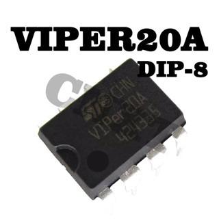 5 ชิ้น/ล็อต VIPER20 VIPER20A DIP-8 ชิปเพาเวอร์ดั้งเดิมใหม่