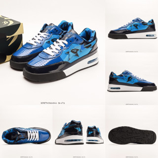 A Bathing Ape ROAD STA รองเท้าผ้าใบหนังแฟชั่น