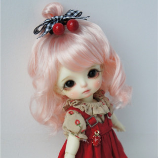 【BJD Wig】วิกผมตุ๊กตา BJD 6-11 นิ้ว 1/3 1/4 1/6 1/8 Blythe ob11 หลายสี DW011 JD375