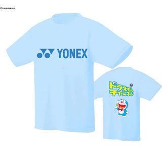 เสื้อกีฬาปิงปอง Yonex ระบายอากาศได้ดี แบบแห้งเร็ว ดูดซับเหงื่อ สไตล์เกาหลีใต้ เหมาะกับฤดูร้อน สําหรับผู้ชาย และผู้หญิง 2023