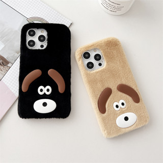 เคสโทรศัพท์มือถือ ผ้ากํามะหยี่ขนนิ่ม ลายวอลเปซ และ Gromit สําหรับ iphone 15 14 13 12 11 Pro Max 15Ultra 15Plus 15Pro 14Plus 14Pro 13Pro 12Pro 11Pro 13mini 12mini XSMAX XR X XS 6 7 8 PLUS