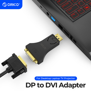 Orico อะแดปเตอร์แปลงเสียงวิดีโอ DP เป็น DVI ตัวผู้ เป็นตัวเมีย รองรับ Windows MacOs สําหรับโปรเจคเตอร์ทีวี แล็ปท็อป Deaktop (XD-DLFD)