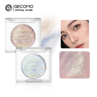 Gecomo อายแชโดว์ ชิมเมอร์ ไฮไลท์ กลิตเตอร์ 4 สี สําหรับแต่งหน้า