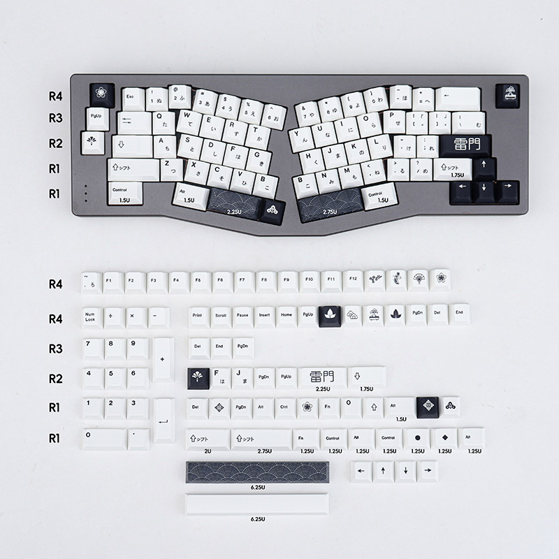 Gmk Thor keycap 152 คีย ์ PBT keycaps Dye sublimation cherry profile คีย ์ บอร ์ ดเชิงกล keycap