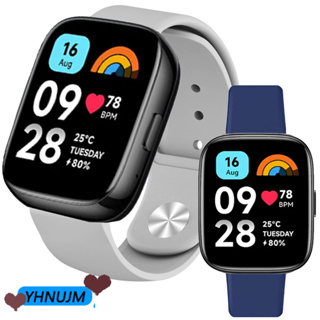 สายนาฬิกาข้อมือ ซิลิโคนนิ่ม แบบเปลี่ยน สําหรับ Redmi Watch 3 Active Smart Watch