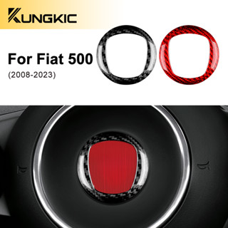 พวงมาลัยคาร์บอนไฟเบอร์ สําหรับ Fiat 500 2008-2023