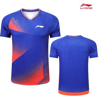 LI NING ใหม่ เสื้อยืดแขนสั้น ระบายอากาศ แบบแห้งเร็ว เหมาะกับการวิ่ง เล่นกีฬาเทนนิส แฟชั่นฤดูร้อน สําหรับเด็กผู้ชาย และผู้หญิง 2023