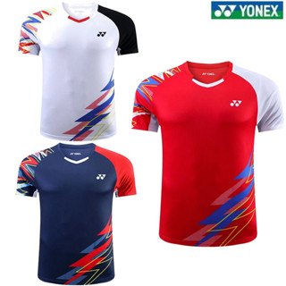 Yonex ชุดปิงปอง แขนสั้น ระบายอากาศ แห้งเร็ว แฟชั่นฤดูร้อน สําหรับเด็กผู้ชาย และผู้หญิง 2023