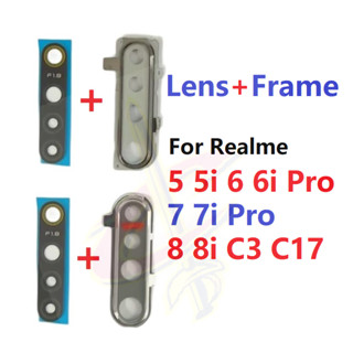 กรกรอบ ฝาครอบ เลนส์กล้อง แบบเปลี่ยน สําหรับ  Realme 5 6 Pro …