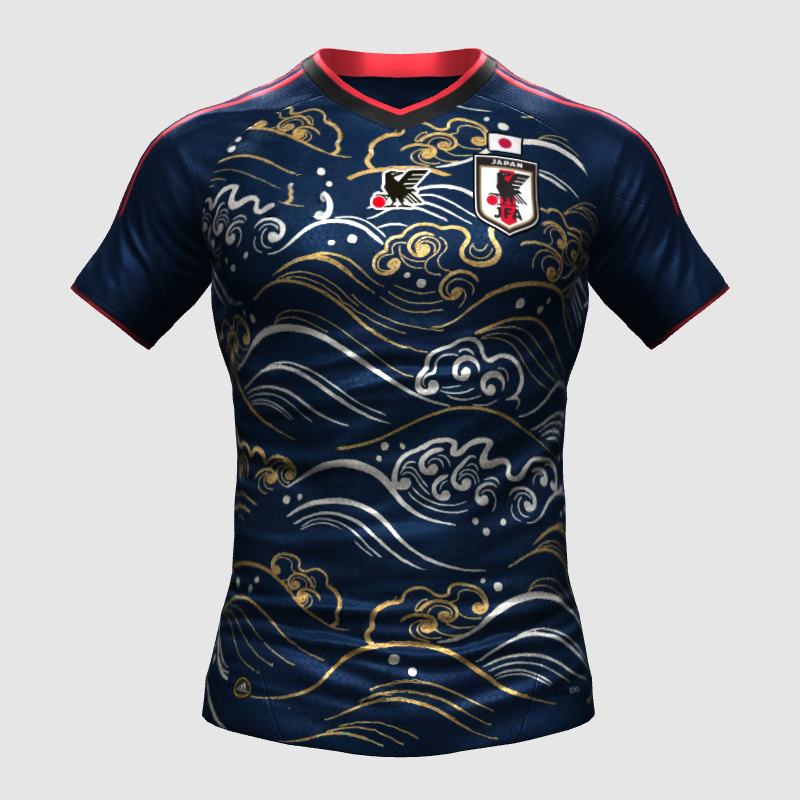 เสื้อกีฬาแขนสั้น ลายทีมชาติฟุตบอลชั้นนํา 2022 Fans Issue Special Edition สไตล์ญี่ปุ่น สําหรับผู้ชาย และผู้หญิง