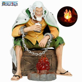 โมเดลฟิกเกอร์ PVC รูปปั้นอนิเมะ One Piece Rayleigh ขนาด 15 ซม. สีเงิน สําหรับตกแต่งห้อง