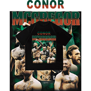 เสื้อยืดพิมพ์ลาย  CONOR MC GREGOR แม็คเกเกอร์ ราคาถูก