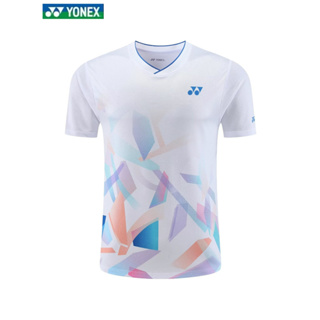 Yonex ใหม่ เสื้อแบดมินตัน แขนสั้น แห้งเร็ว หลากสี สไตล์เกาหลี เหมาะกับฤดูใบไม้ผลิ ฤดูร้อน สําหรับเด็กผู้ชาย และผู้หญิง 2023