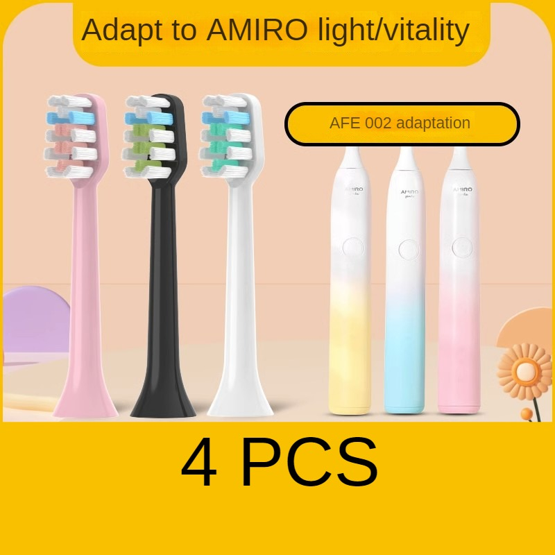 หัวแปรงสีฟันไฟฟ้าโซนิค แบบนิ่ม แบบเปลี่ยน สําหรับ AMIRO AFE002