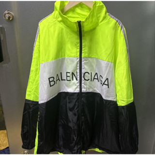 มาใหม่ Balenci-a-ga เสื้อแจ็กเก็ต เสื้อฮู้ดดี้ กันลม มีซิป แห้งเร็ว สําหรับผู้ชาย ผู้หญิง