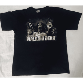 newtrend0.th เสื้อยืดพิมพ์ลายแฟชั่นเสื้อ The Walking Dead ลายตาเทา ของแท้มือ1 ผ้าฝ้าย 100% S-5XL